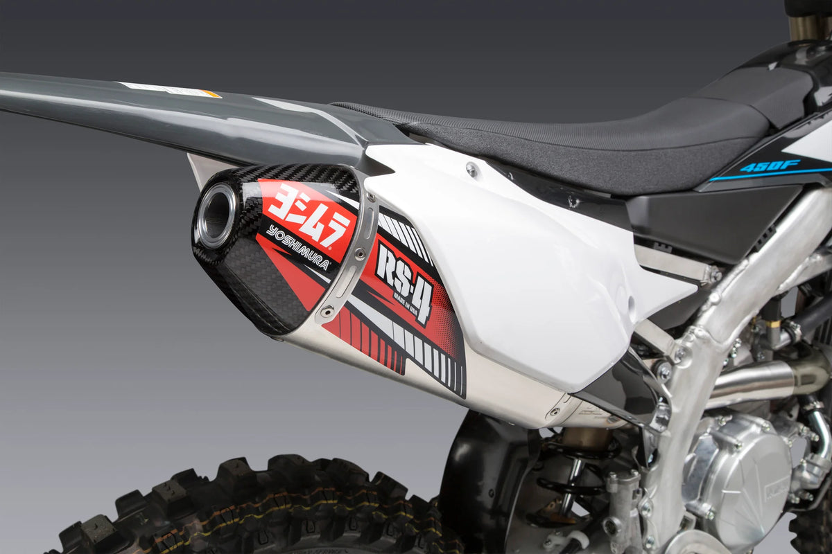 Calcomania de reemplazo mufla Yoshimura RS-4 (4 piezas) rojo/negro