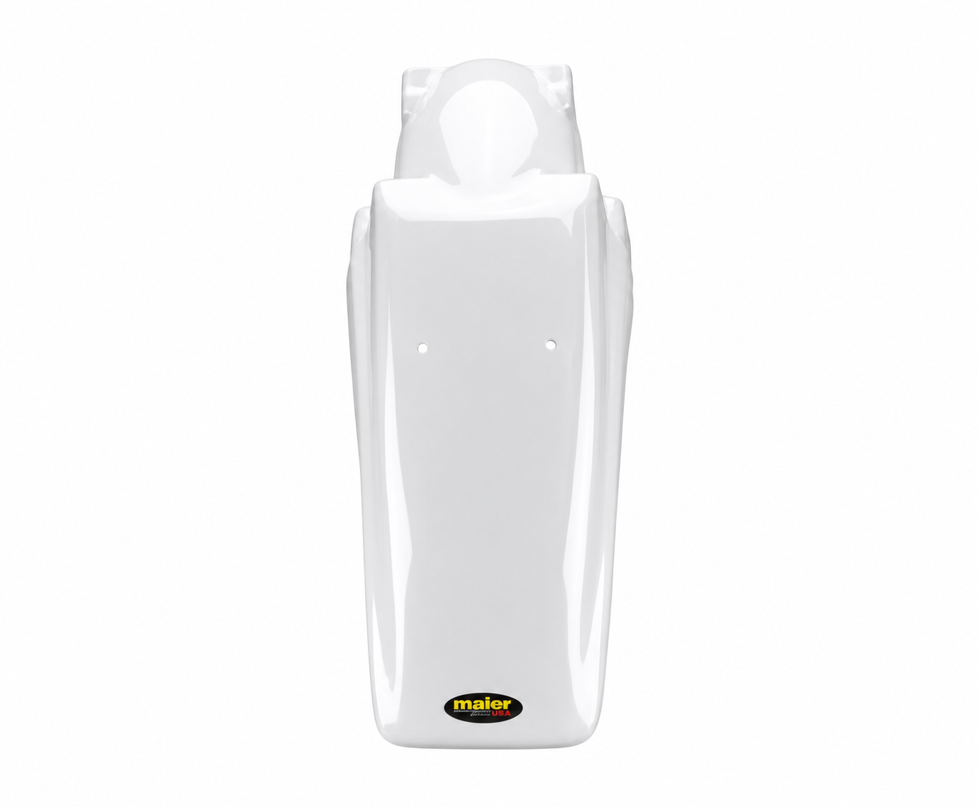Guardabarro trasero MAIER blanco sin luz de stop Honda XR250R 96-04/Honda XR400R 96-04