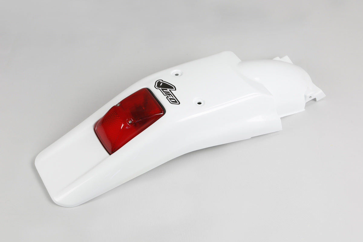 Guardabarro trasero UFO con luz trasera para Honda XR250R 1996-2004/XR400R 1996-2004