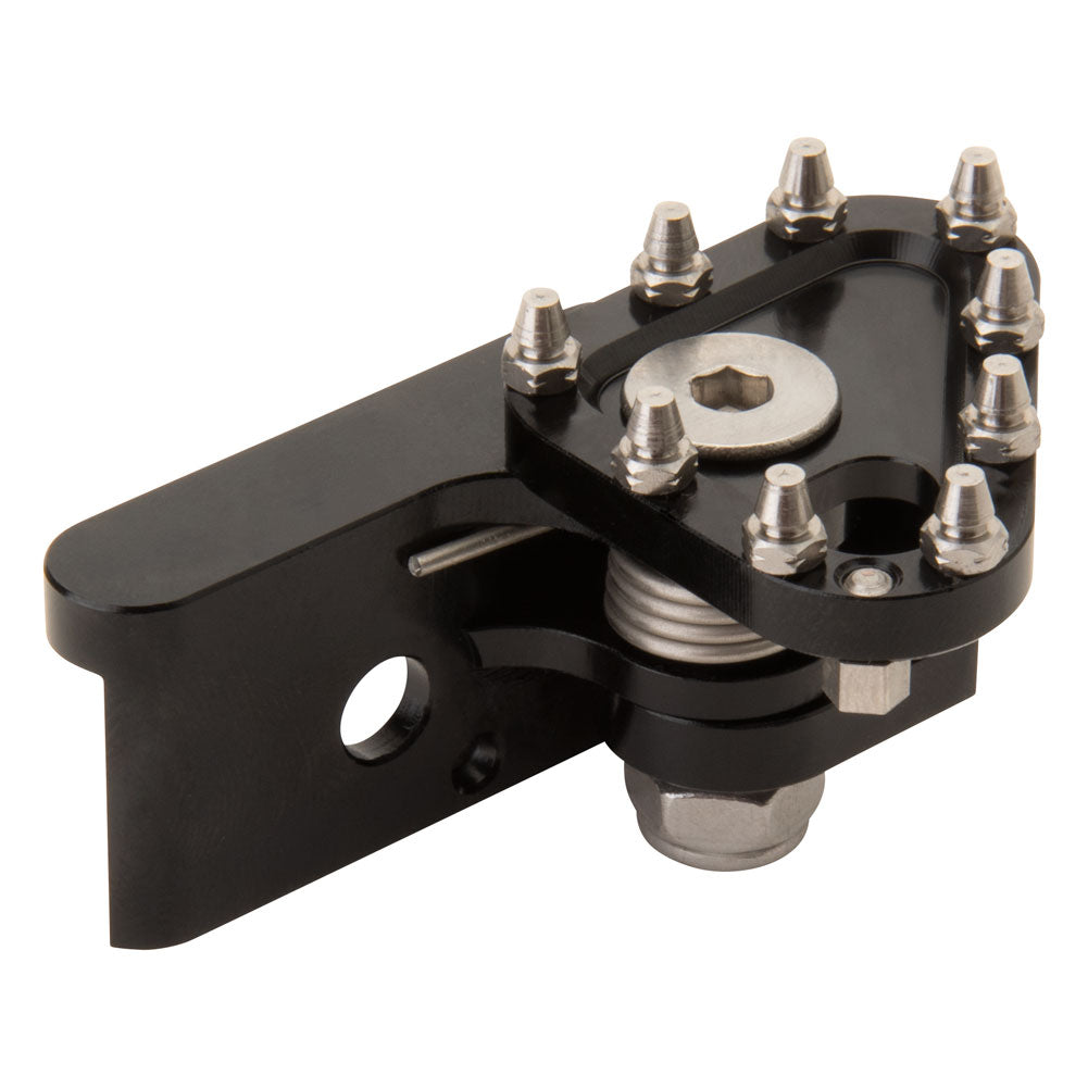 Punta de reemplazo para patilla de freno de aluminio Tusk color negro