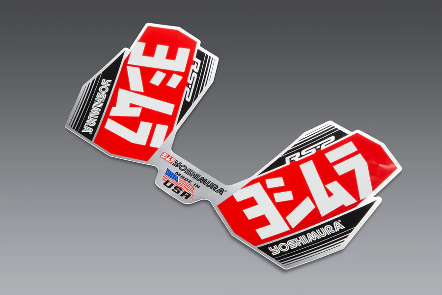 Calcomania de reemplazo mufla Yoshimura RS-2