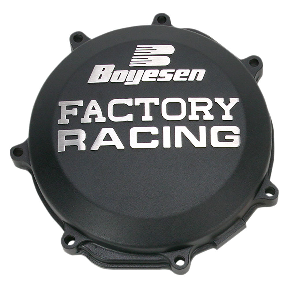Tapa de clutch Boyesen negro Yamaha WR450F 16-23/YZ450F 10-22/YZ450FX 16-23