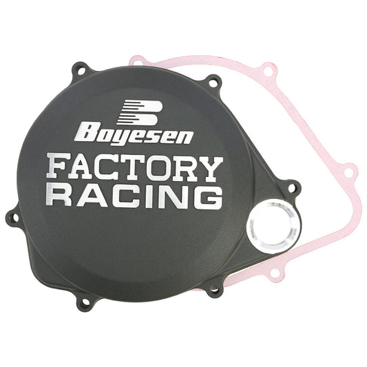 Tapa de clutch Boyesen color negro para Honda CRF450R 17-26/Honda CRF450RX 17-26