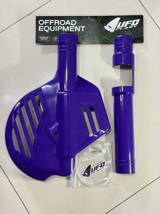 Protector de disco purpura UFO Kawasaki KDX200 95-27