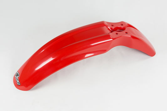 Guardabarro delantero rojo OEM UFO para Honda XR250R 1996-2004/XR400R 1996-2004