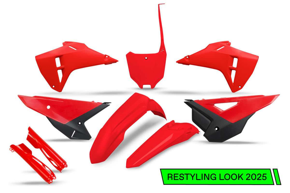 Kit completo de plásticos UFO estilo 2025 para Honda CRF250R 2022-24/CRF450R 2021-24