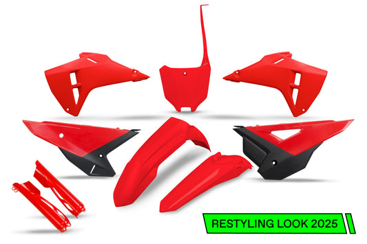 Kit completo de plásticos UFO color OEM estilo 2025 para Honda CRF250R 2022-24/CRF450R 2021-24