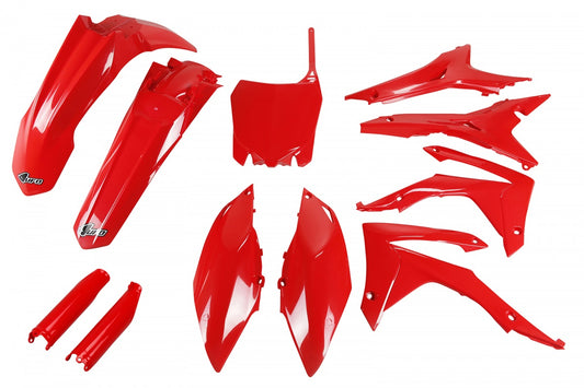 Kit completo de plásticos color rojo Honda CRF250R 14-17/CRF450R 13-16