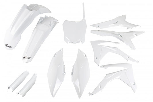 Kit completo de plásticos color blanco Honda CRF250R 14-17/CRF450R 13-16