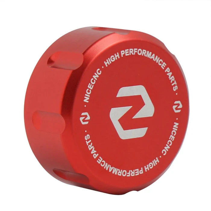 Tapa del depósito de liquido de freno trasero rojo para Honda CR/XR/CRF/TRX