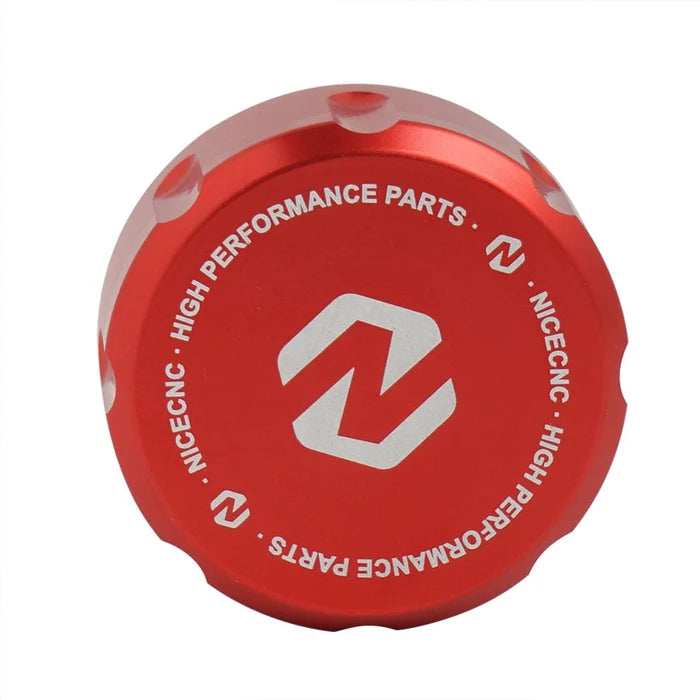 Tapa del depósito de liquido de freno trasero rojo para Honda CR/XR/CRF/TRX