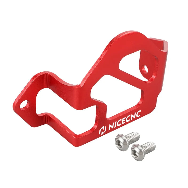 Protector de caliper de freno trasero rojo NICECNC Honda XR650L 1993-2025
