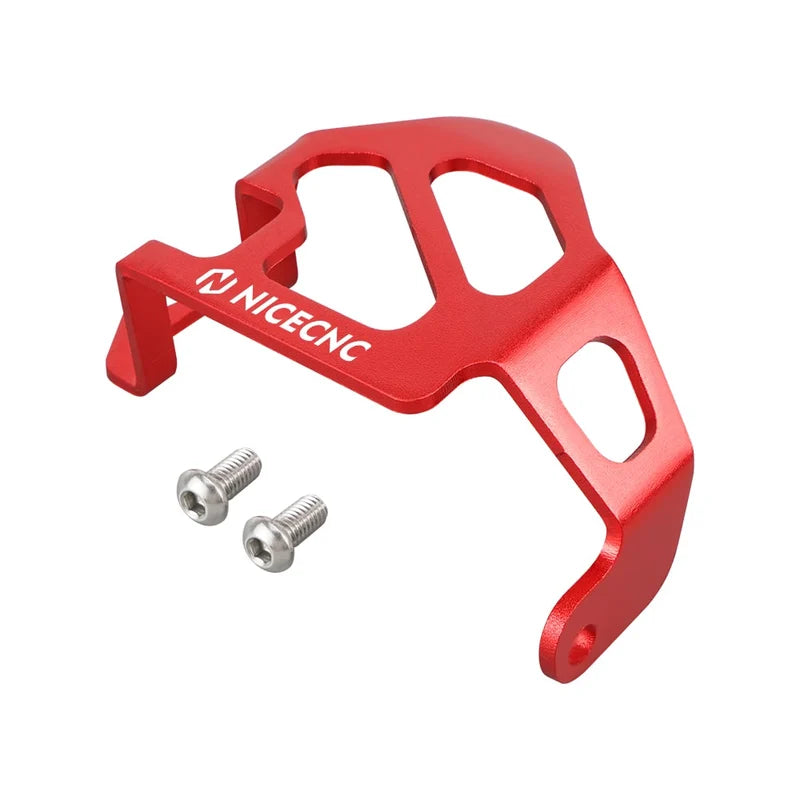 Protector de caliper de freno trasero rojo NICECNC Honda XR650L 1993-2025