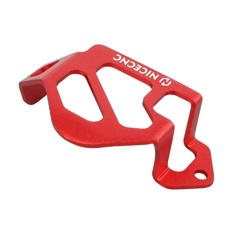 Protector de caliper de freno trasero rojo NICECNC Honda XR650L 1993-2025