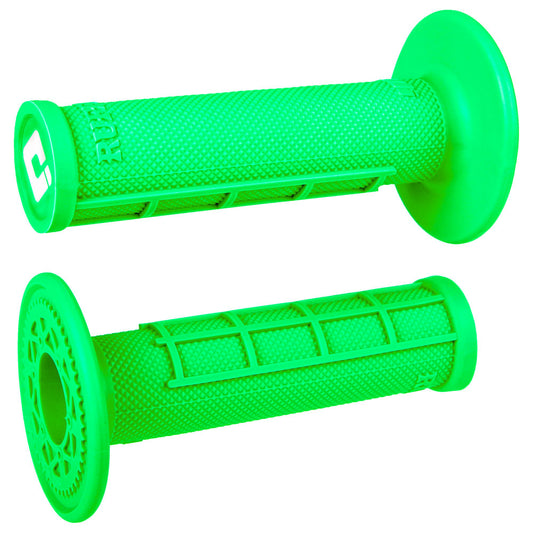 Puños Odi Ruffian Half-Waffle MX verde fluorescente