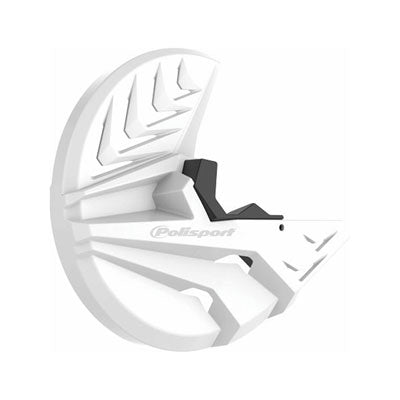 Protector de disco/horquilla blanco/negro Polisport Honda CRF250R 15-26/CRF250RX 19-26/CRF450R 15-26/CRF450RX 17-26