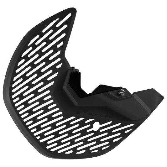 Protector de disco/horquilla negro Polisport MX Honda CRF250R 15-26/CRF250RX 19-26/CRF450R 15-26/CRF450RX 17-26