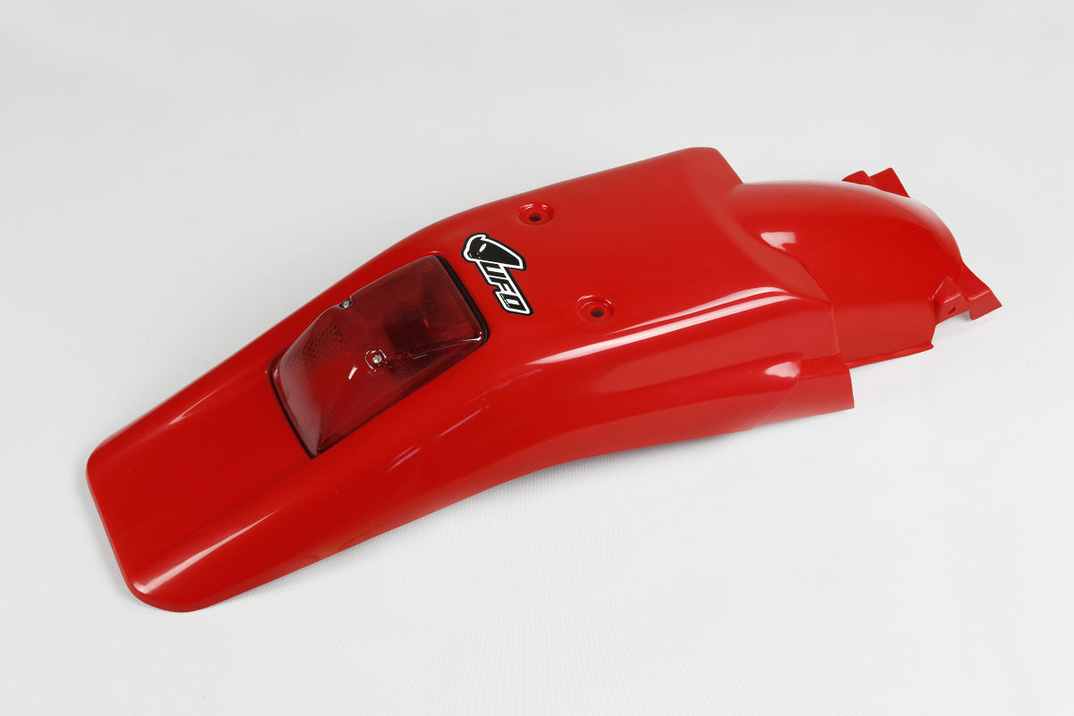 Guardabarro trasero UFO con luz trasera para Honda XR250R 1996-2004/XR400R 1996-2004