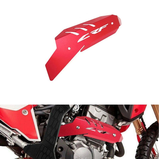 Protector térmico para tubo de escape rojo para HONDA CRF300L 21-26/CRF300L Rally 21-26