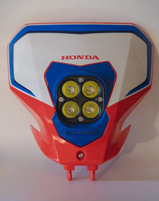 LED de luz baja/alta de 40W para HONDA CRF300L 2021-2026 color azul