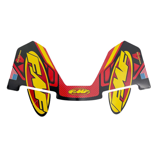 Calcomania de reemplazo patriotica mufla FMF HEX POWERCORE 4