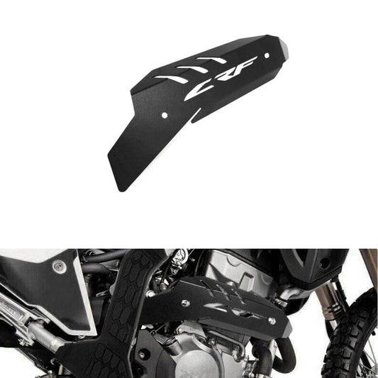 Protector térmico para tubo de escape negro para HONDA CRF300L 21-26/CRF300L Rally 21-26