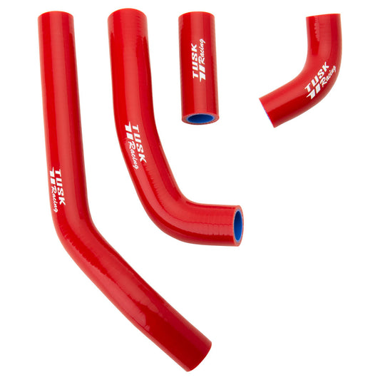 Kit de mangueras para radiador Tusk rojo Honda CRF450R 21–24/CRF450RX 21–24