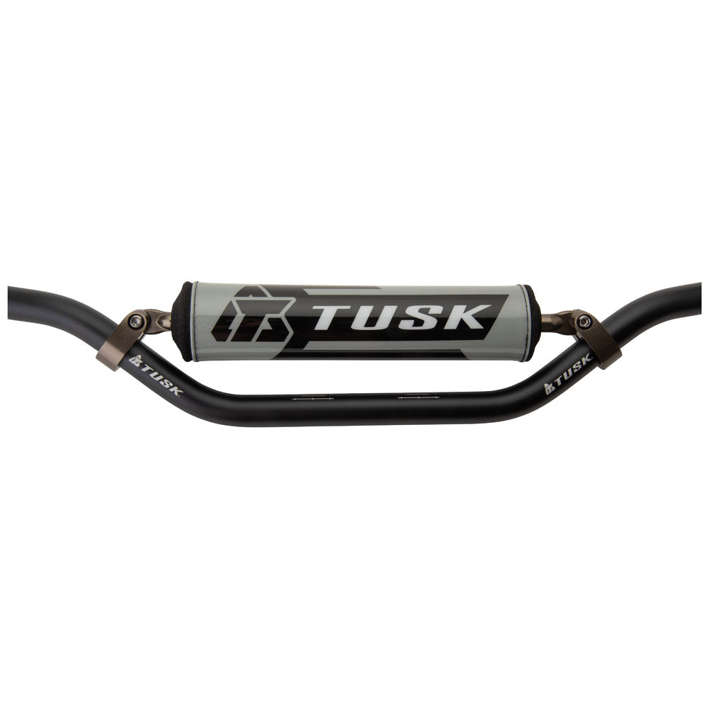 Manivela Tusk T-10 de aluminio de 7/8" curva alta color negro