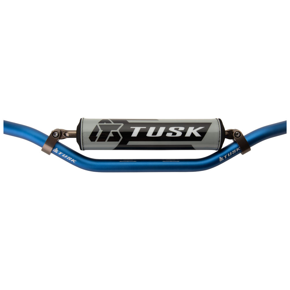 Manivela Tusk T-10 de aluminio de 7/8" curva YZ color azul