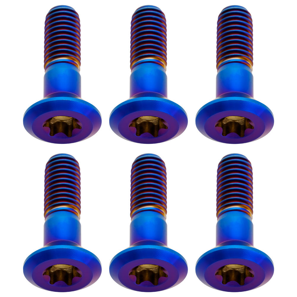 Kit de tornillos de piñón de titanio Tusk M8x25mm