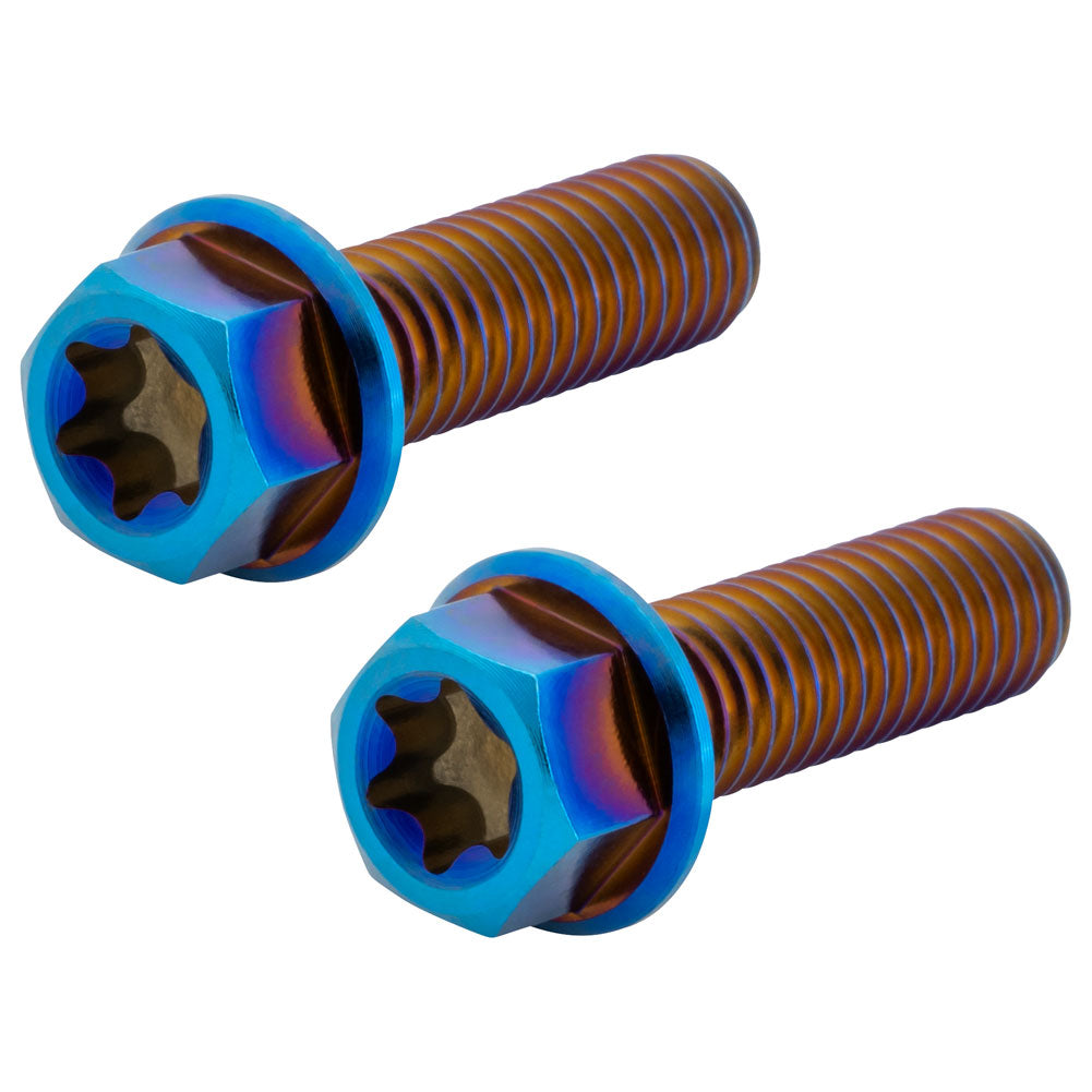Kit de tornillos para controles de manillar Tusk titanium M6x20