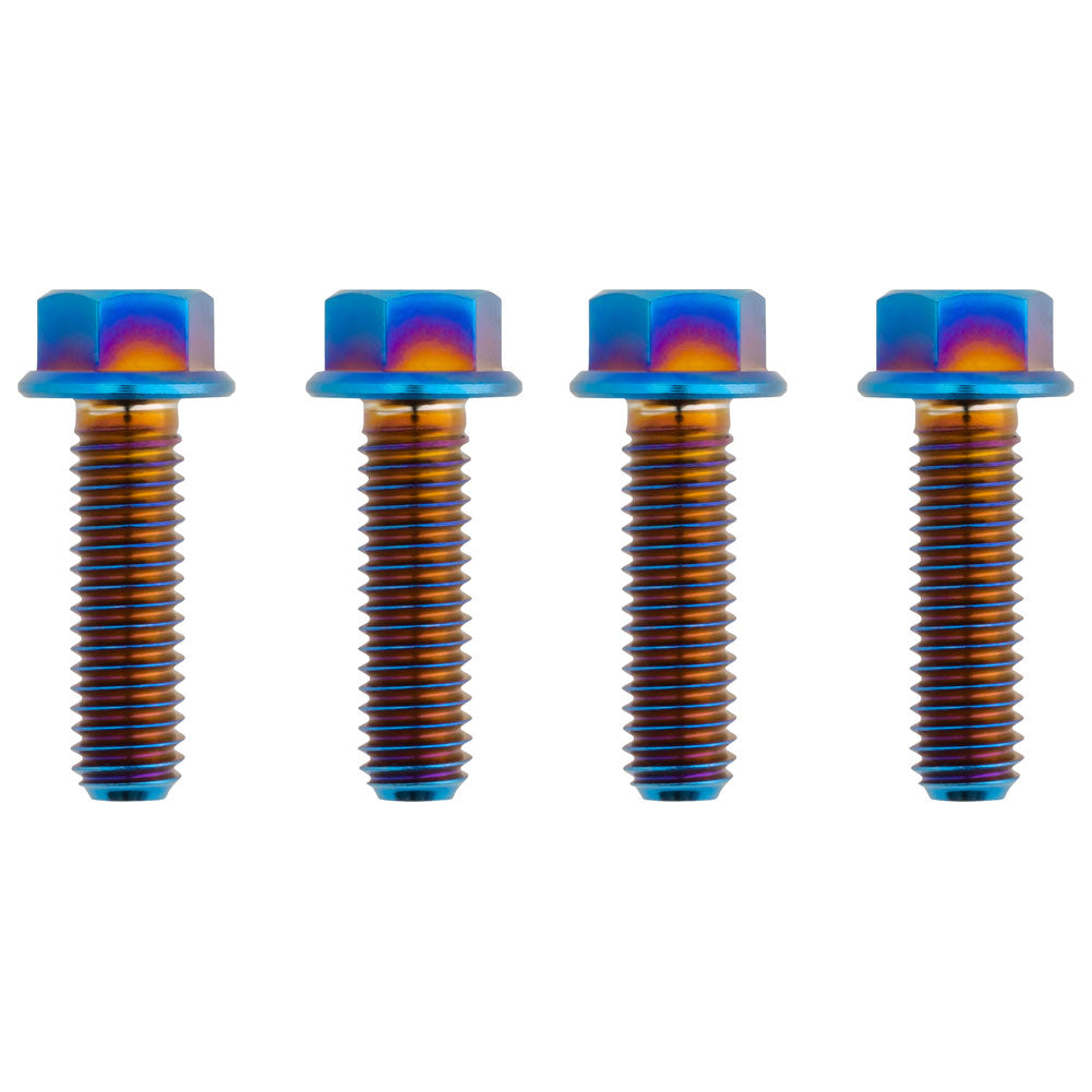 Kit de tornillos para controles de manillar Tusk titanium M6x20