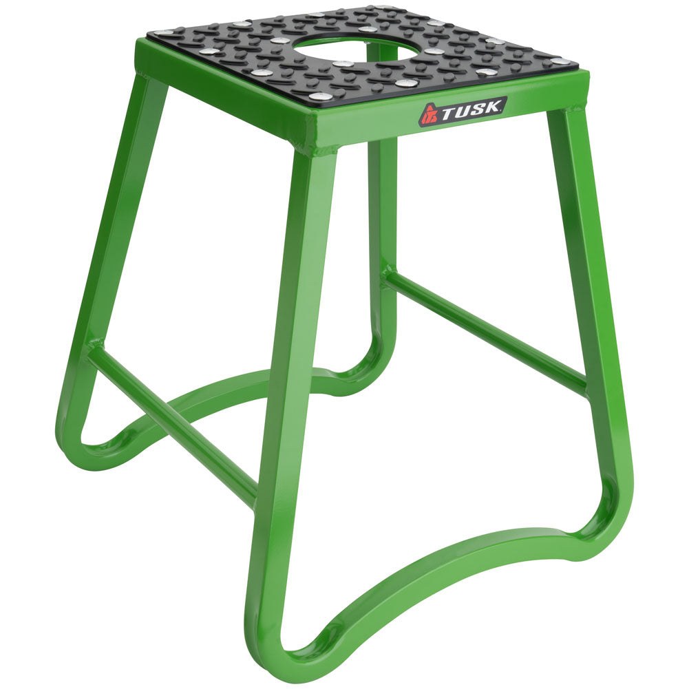 Banco para motocicleta Tusk de aluminio MX verde