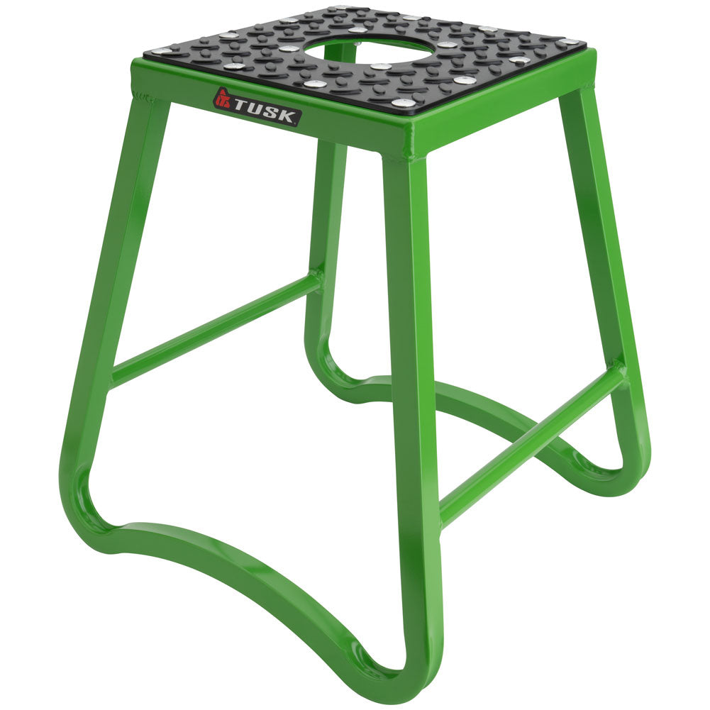 Banco para motocicleta Tusk de aluminio MX verde