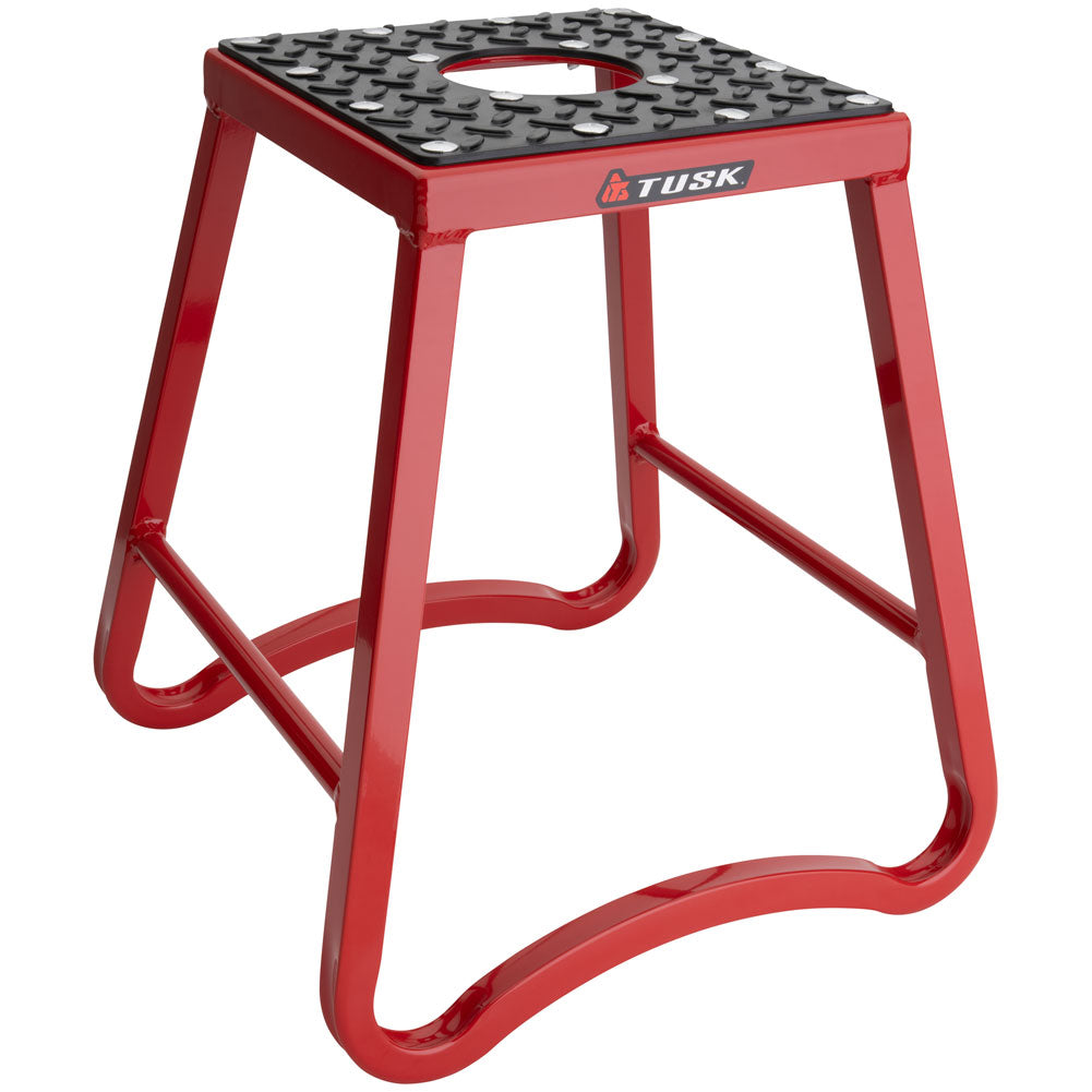Banco para motocicleta Tusk de aluminio MX rojo