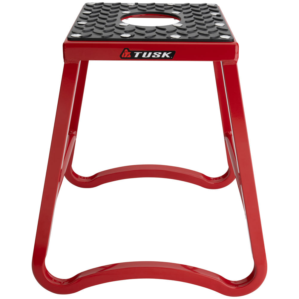 Banco para motocicleta Tusk de aluminio MX rojo