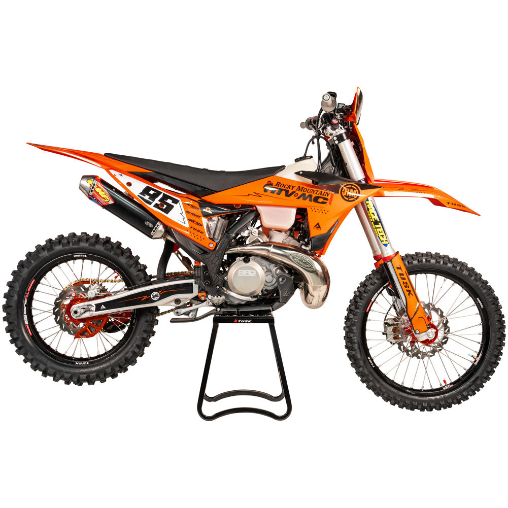 Banco para motocicleta Tusk de aluminio MX azul
