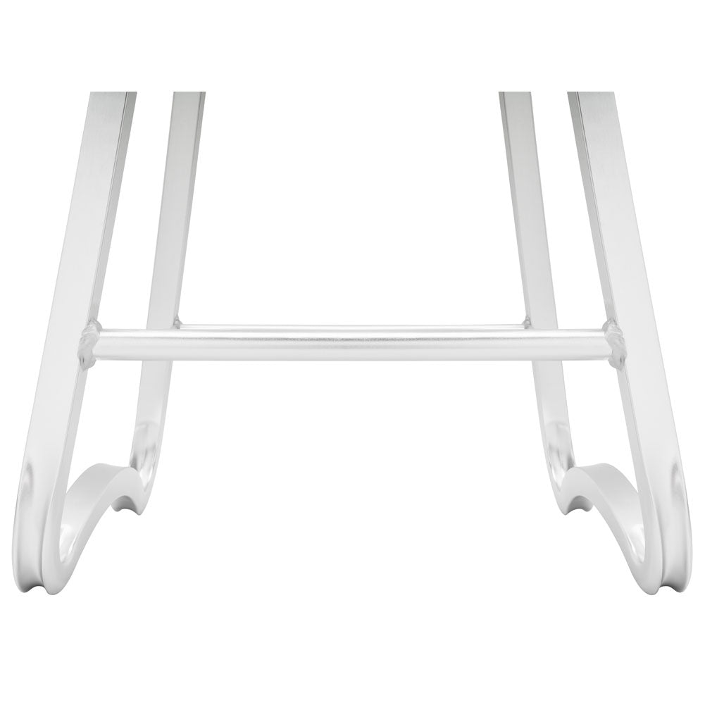 Banco para motocicleta Tusk de aluminio MX plateado