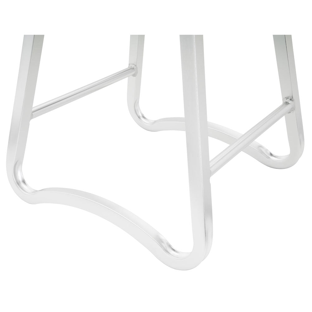 Banco para motocicleta Tusk de aluminio MX plateado