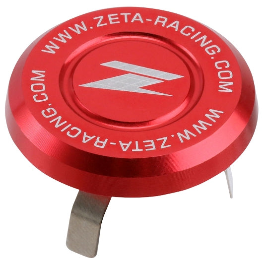 Tapa de vástago universal Zeta rojo