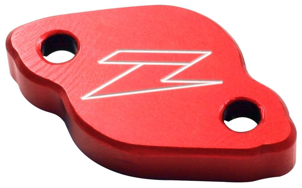 Tapa de reservorio freno trasero Zeta rojo Honda CRF250L/CRF250 Rally/CRF300L/CRF300 Rally/XL750 Transalp/Yamaha YZ65/YZ85/YZ125/YZ125X/YZ250/YZ250F/YZ250FX/YZ250X/YZ450F/YZ450FX/WR250F/WR450F/WR250R/WR250X/XT250